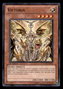 Yugioh Victoria #SDLS-EN011 Structure Deck: Lost Sanctuary LP - Image 1