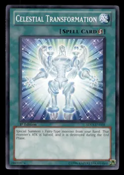 Yugioh Celestial Transformation #SDLS-EN028 Structure Deck: Lost Sanctuary LP - Image 1