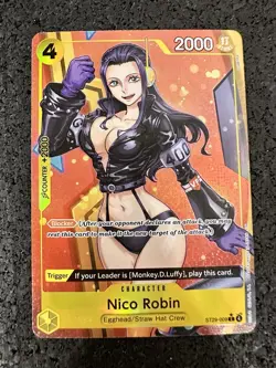 Nico Robin ST29-009 Full Art Alt Starter Deck 29 Egghead One Piece English - Image 1