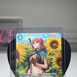 One Piece OP10-058 Rebecca SR Alt Art Parallel Royal Blood English - Image 1