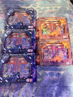 One Piece Illustration Box Vol 5 And 6 Bundle Lot Of 5 Factory Sealed SHIPS FAST - Image 1