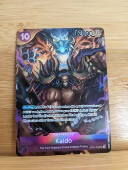 KAIDO - One Piece TCG OP01-094 - AA Alt Art Super Rare - Romance Dawn - NM - Image 1