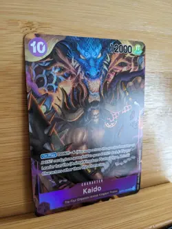 KAIDO - One Piece TCG OP01-094 - AA Alt Art Super Rare - Romance Dawn - NM - Image 2