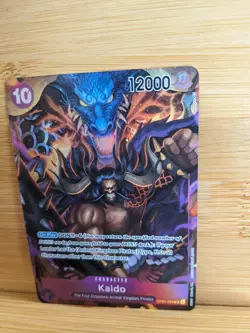 KAIDO - One Piece TCG OP01-094 - AA Alt Art Super Rare - Romance Dawn - NM - Image 3