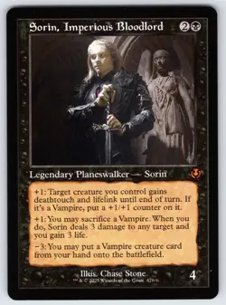 Sorin, Imperious Bloodlord (Retro Frame) M Innistrad Remastered # 476 NM Normal - Image 1
