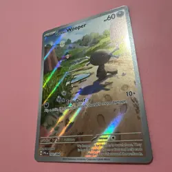 Paldean Wooper 102/094 NM Phantasmal Flames Illustration Rare Pokemon Card TCG - Image 5
