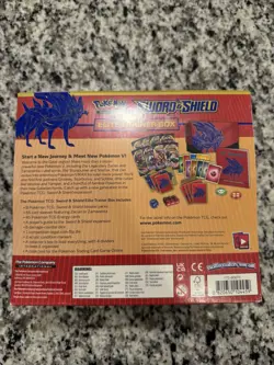 Pokemon TCG Sealed Sword and Shield Base Set ETB Elite Trainer Box Zacian New - Image 3