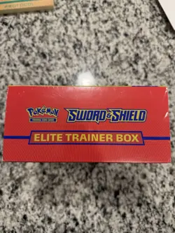 Pokemon TCG Sealed Sword and Shield Base Set ETB Elite Trainer Box Zacian New - Image 5