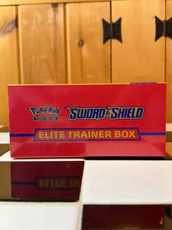 Pokemon TCG Sword and Shield Base Set ETB Elite Trainer Box New Sealed Zacian - Image 4