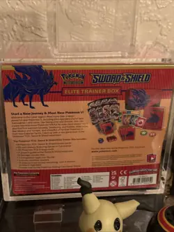 Pokemon TCG Sword and Shield Base Set ETB Elite Trainer Box Zacian, New - Sealed - Image 2