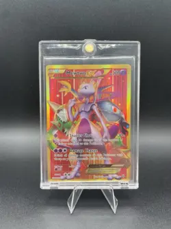2015 Pokemon XY BREAKthrough Mewtwo EX Secret Rare #164/162 CLEAN LP - Image 1