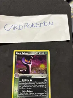 Pokemon Card Dark arbok 29/109 Team Rocket Returns-Eng-Holo-Nm/M! - Image 2