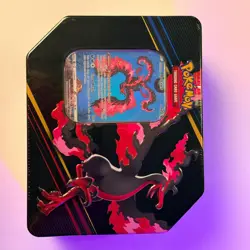 Pokemon TCG : Crown Zenith Galarian Moltres Tin ✅ Brand New Factory Sealed ✅ - Image 3