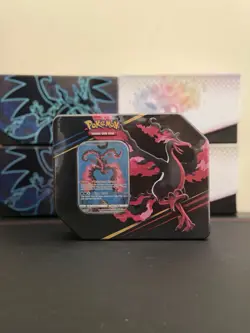 POKEMON TCG Crown Zenith Galarian Moltres Tin ✅ FACTORY SEALED And IN HAND ✅ - Image 1