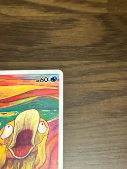 Pokemon Card Munch The Scream Psyduck 286/SM-P PROMO Japanese e3982 - Image 3