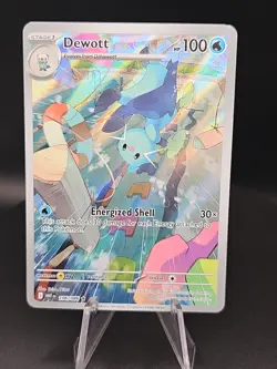 POKEMON - DEWOTT - 106/086 - ILLUSTRATION RARE - S&V WHITE FLARE - Image 2