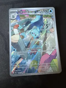 POKEMON - DEWOTT - 106/086 - ILLUSTRATION RARE - S&V WHITE FLARE - Image 1