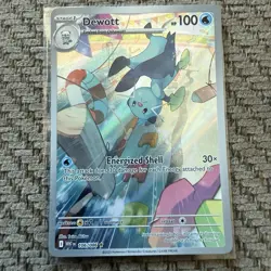 POKEMON - DEWOTT - 106/086 - ILLUSTRATION RARE - S&V WHITE FLARE - Image 1