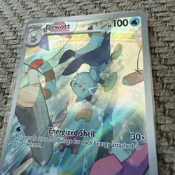 POKEMON - DEWOTT - 106/086 - ILLUSTRATION RARE - S&V WHITE FLARE - Image 2