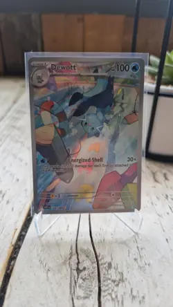 POKEMON - DEWOTT - 106/086 - ILLUSTRATION RARE - S&V WHITE FLARE - BRAND NEW - Image 2