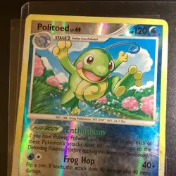 Politoed Legends Awakened reverse Holo Rare 12/146 Pokemon card - Image 5