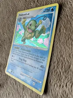2008 Pokemon TCG Legends Awakened Politoed Holo Rare 12/146 MP - Image 2