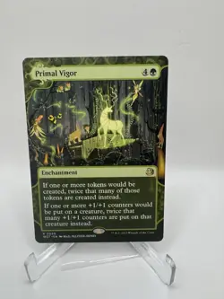 Primal Vigor Wilds of Eldraine: Enchanting Tales WOT Normal NM - Image 1