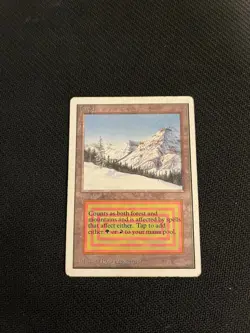 MTG Taiga Unlimited Dual Land Authentic - Image 1