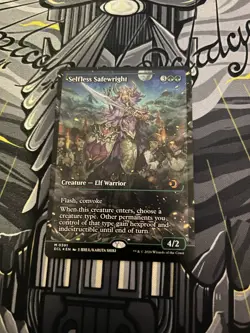 MTG x1 Selfless Safewright - Showcase Foil NM (Never Played) - Image 1