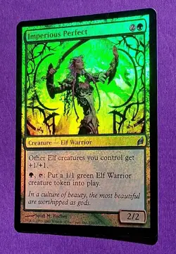 MTG Imperious Perfect Lorwyn Foil NM Elf Staple - Image 2