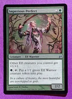 MTG Imperious Perfect Lorwyn Foil NM Elf Staple - Image 3