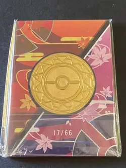 NON TCG Pokemon Elf Eif Origin Collection Weavile Coin 17/66 Naruto Case Hit - Image 5