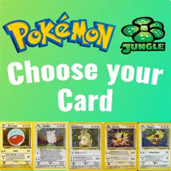 Pokemon Jungle Unlimited Set WOTC - Choose Your Card! 1999 Vintage NM/LP - Image 1