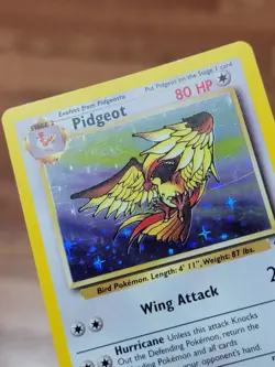 Pidgeot 8/64 LP! Holo Rare Jungle Set Unlimited Edition Pokemon Card 1999 WOTC - Image 2