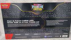 Pokemon TCG Paldean Fates Great Tusk Ex and Iron Treads EX Premium Collection - Image 2