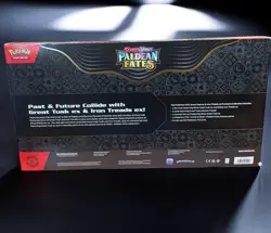 Pokemon TCG Paldean Fates Great Tusk Ex and Iron Treads EX Premium Collection - Image 2