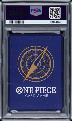 2025 ONE PIECE OP13-CARRYING ON HIS WILL 3RD ANV-GOLD #004 SHANKS PSA 10 - Image 2