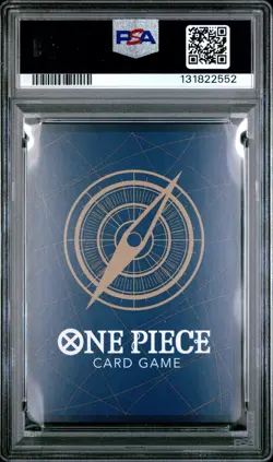 2025 ONE PIECE JPN OP13-CARRYING ON HIS WILL 3RD ANV-GOLD #004 SHANKS PSA 10 - Image 2