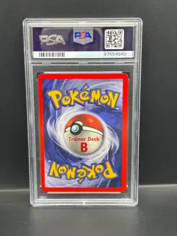 Pokemon PSA 9 MINT Energy Removal 92/102 TRAINER DECK B Non-Holo 1999 S#4940 - Image 2