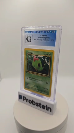 2001 Pokemon Neo Discovery 1st Edition #53/75 Caterpie CGC 9.5 GEM MINT - Image 2