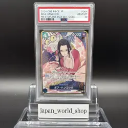 PSA 10 Boa Hancock ST17-004 SR Parallel Storage Box Gold One Piece Card Japanese - Image 1