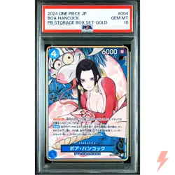 PSA 10 Boa Hancock ST17-004 SR PB Storage Set Gold ONE PIECE Card Japanese 2024 - Image 1