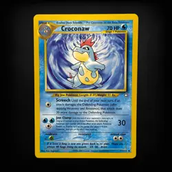 Pokemon TCG Neo Genesis Croconaw (31) #031/111 Uncommon LP - Image 1