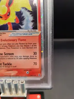 2005 Pokemon EX Flareon EX-Holo Delta Species #108 PSA 6 - Image 4