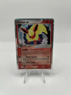Pokemon TCG Flareon ex EX Delta Species Ultra Rare #108/113 - LP - Image 1