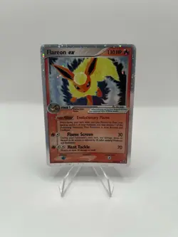 Pokemon TCG Flareon ex EX Delta Species Ultra Rare #108/113 CLEAN - NM - Image 1