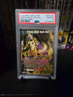 Frieza Back from Hell SPR BT5-091 Foil Destroyer Kings Dragon Ball Card PSA 10 - Image 5