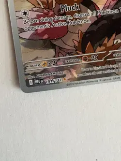 Pokemon TCG Spearow 151/132 Illustration Rare IR Holo Mega Evolution Card NM/M - Image 5