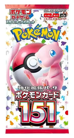 Pokemon Card 151 Scarlet & Violet Sealed SV2a japanese Unopened 1 pack - Image 1
