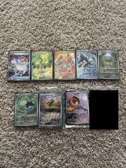 49 Card Pokemon TCG Lot Sealed Promos, Illustration Rares, Full Arts, and EX’s - Image 1